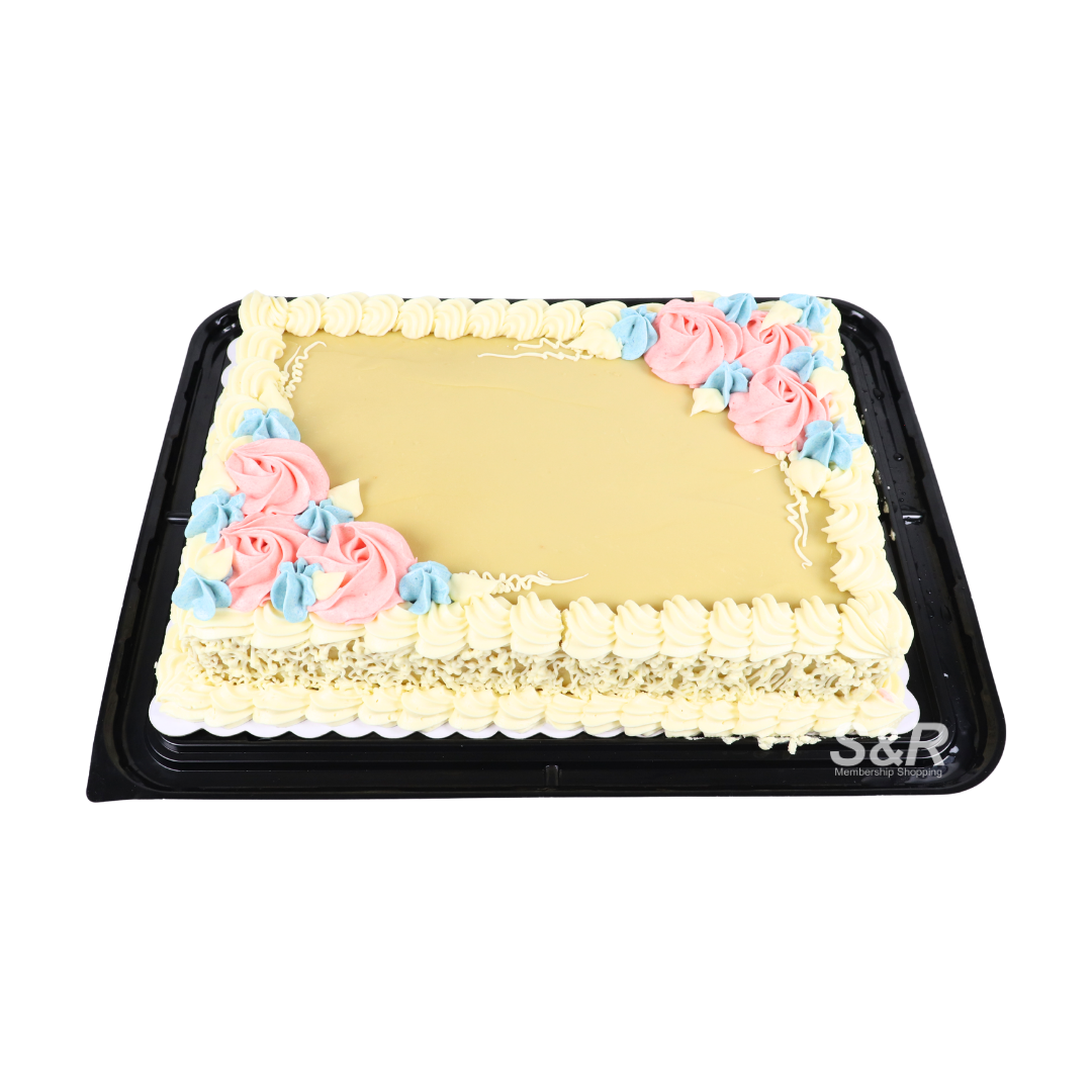 S&R 8in x 12in Yema Butter Cream Cake
